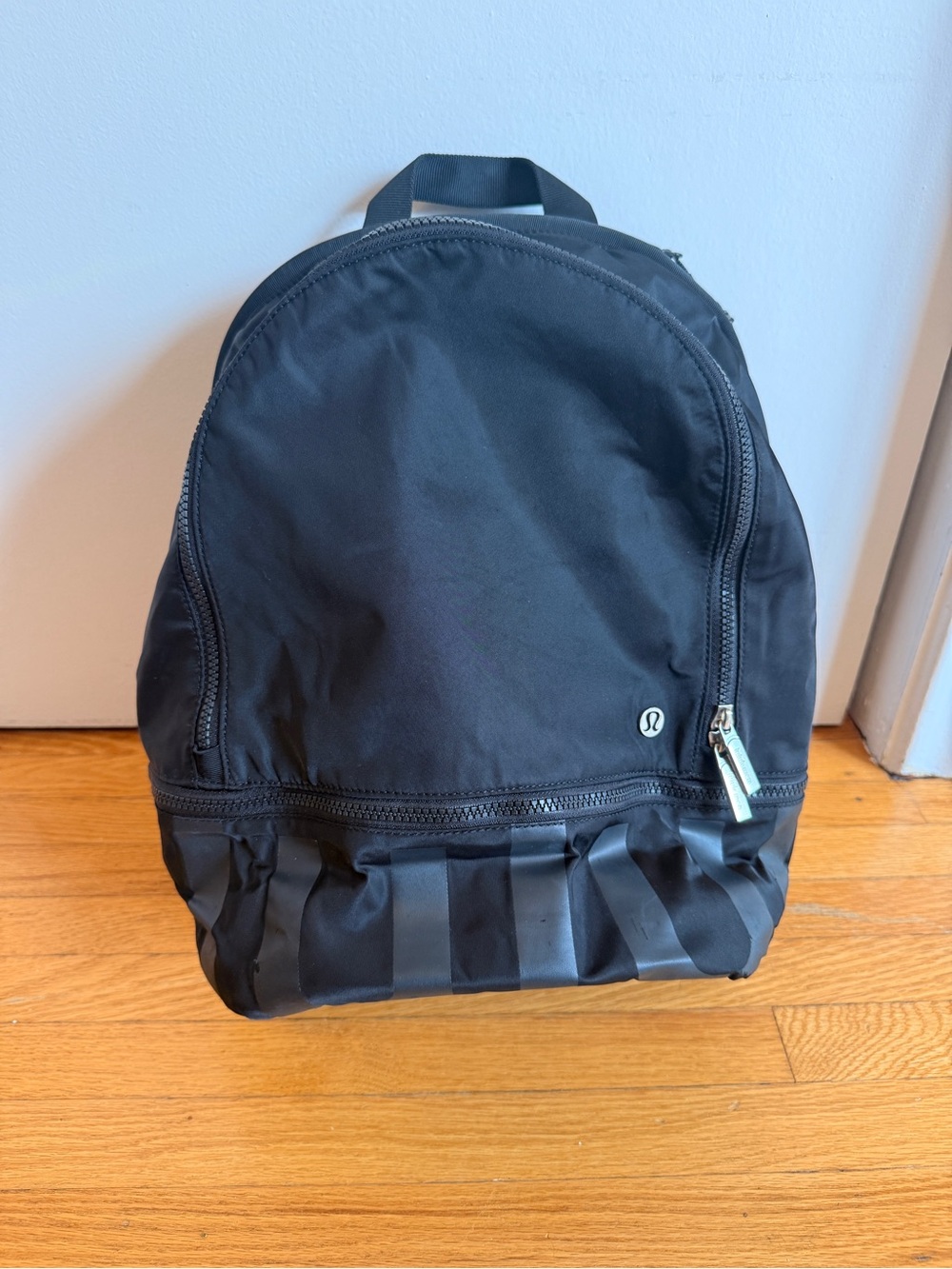 lululemon athletica City Adventurer Black Backpack with Subtle Logo 17L